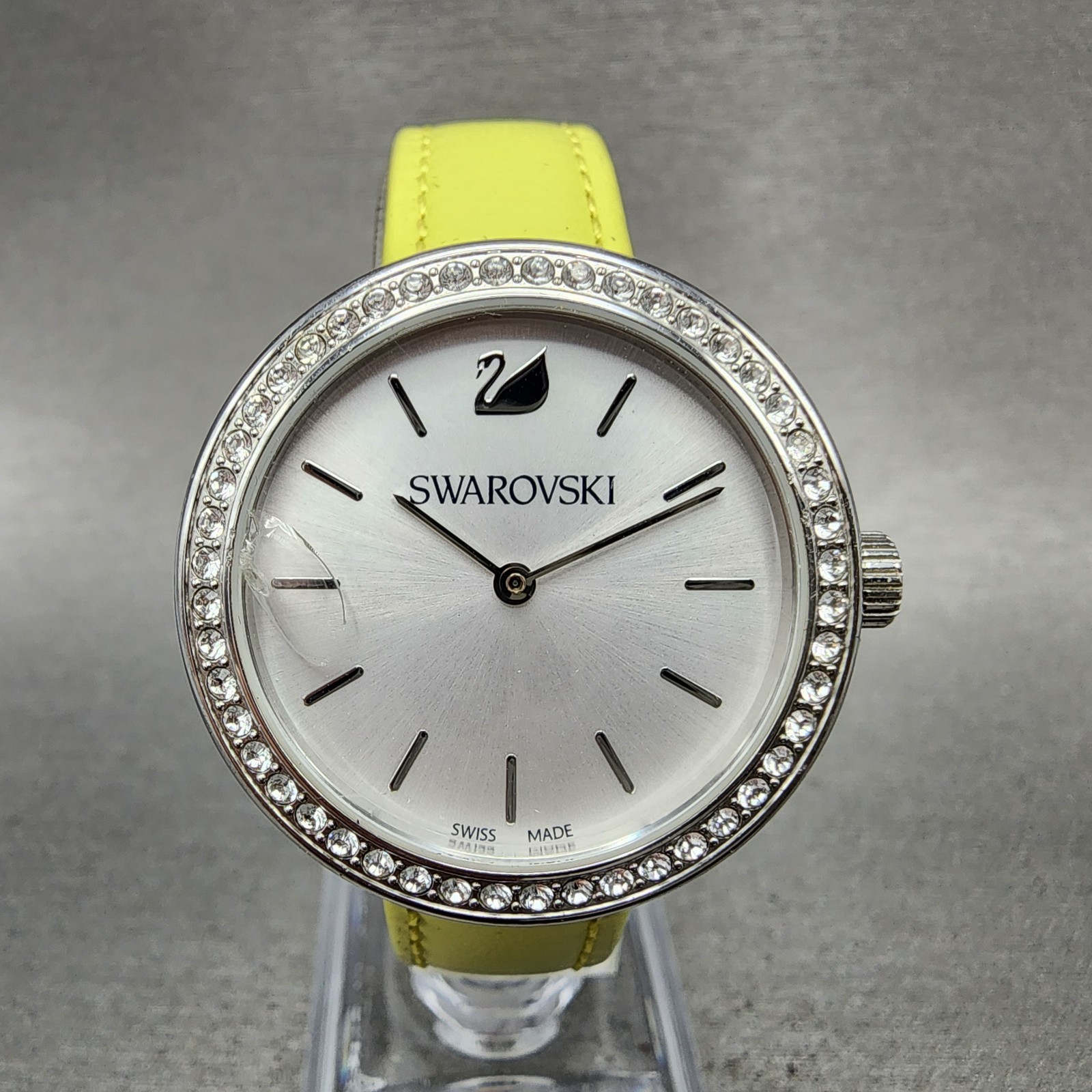 Swarovski アナログ時計 ホワイト 楽天市場】スワロフスキー 時計 白 Swarovski時計 Swarovski