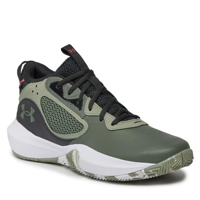 UNDER ARMOUR MENS LOCKDOWN 6 BASKETBALL SHOES TRAINERS SNEAKERS 3025616-300