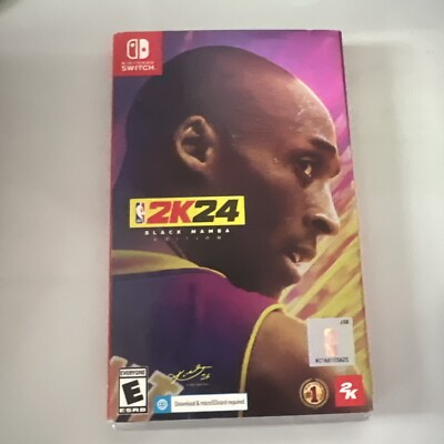 NBA 2K24 Black Mamba Edition - Nintendo Switch BRAND NEW SEALED