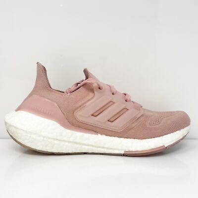 Adidas Womens UltraBoost 22 GX5592 Розовые кроссовки для бега Размер 7,5