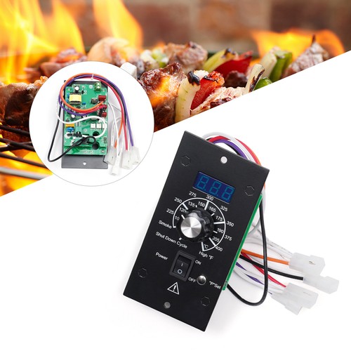 Grill Temp Control Panel Digital Thermostat Kit For