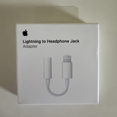 Apple MMX62FE/A Lightning to 3.5mm Headphone Jack Adapter