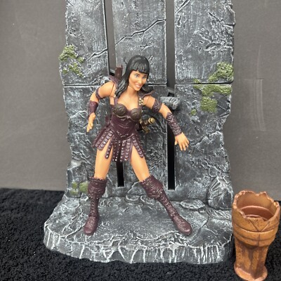 Xena Warrior Princess Marvel Toybiz 1998 6  In Inch With Dagger
