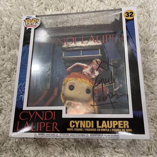 Cyndi Lauper Signed funko Pop She's So Unusual Albums LP | eBay