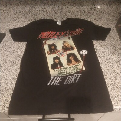 Motley Crue The Dirt Movie Promo Shirt Size Small Rock 