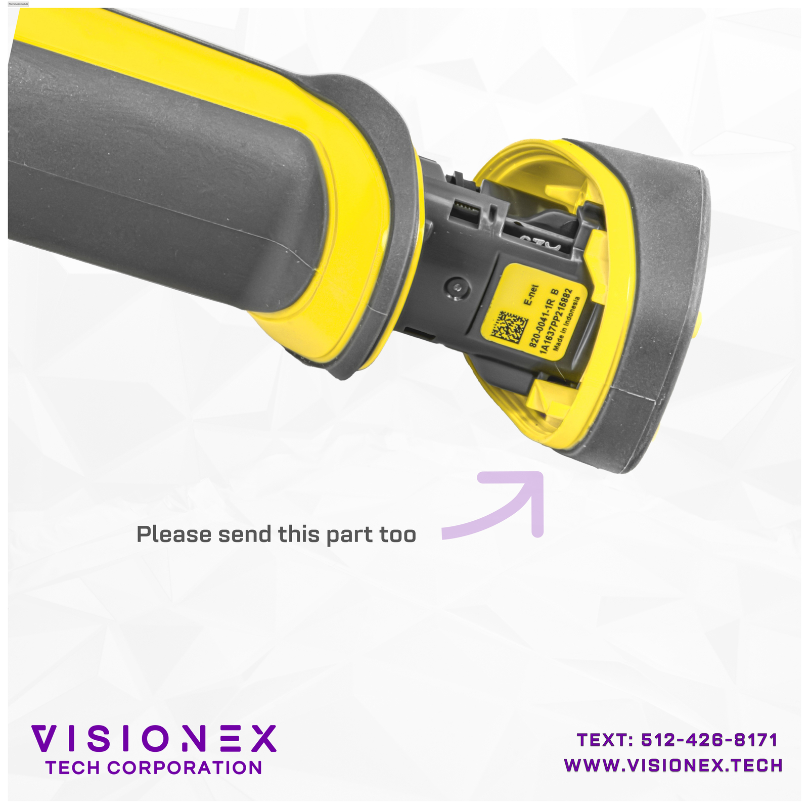 Cognex Repair Evaluation - 1 Day Repair + Calibration - DM8050X or any Dataman - Picture 4 of 6