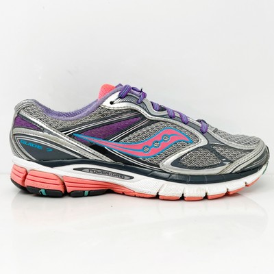 Saucony Womens Guide 7 10227-1 Серые кроссовки для бега Размер 7,5