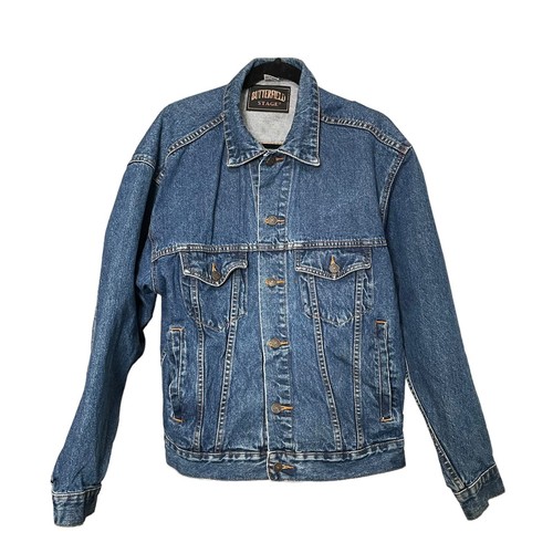 Vintage Butterfield Stage Denim Jacket Jean Jacket Mens Size
