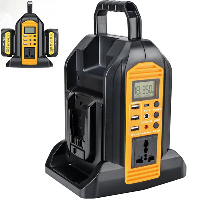 350W Power Inverter Generator for Dewalt 20V Battery DC 20V to AC 110-120V NEW