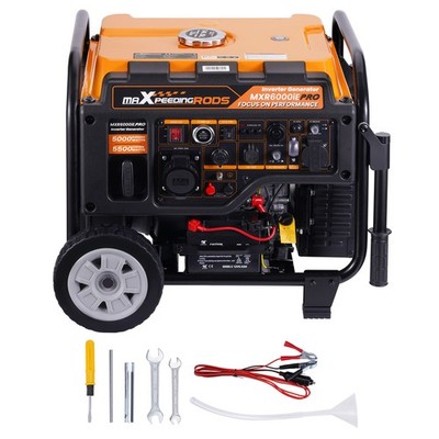 Generatore Inverter 5500W Generatore portatile con ruote for all'aperto