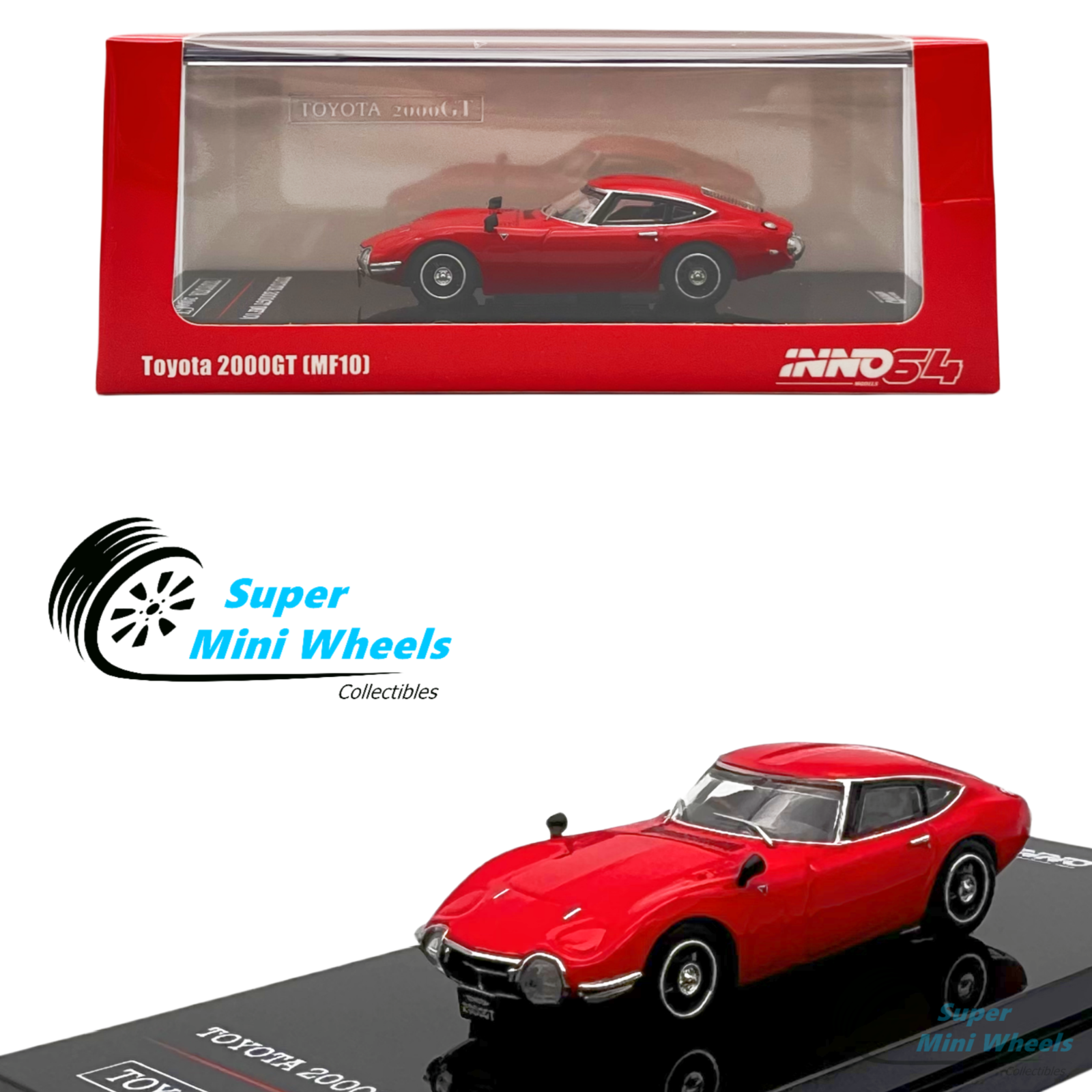 【USED美品】TOYOTA 2000GT 真紅の1/18ミニカー クラシック USED美品】TOYOTA 2000GT 真紅の1/18ミニカー クラシック USED美