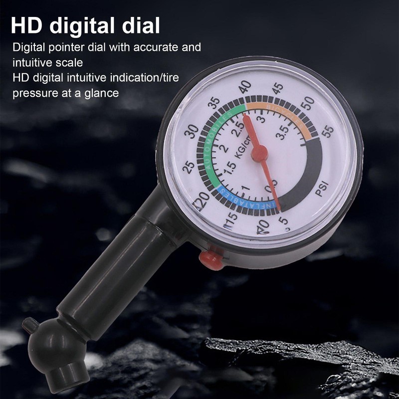 High Accuracy Tire Pressure Gauge Digital Pointer Tyre Gauge Car Truck Bike