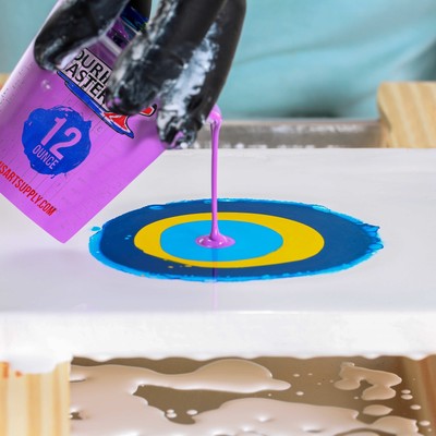 20 Pouring Masters 12 Ounce (350ml) Graduated Plastic Paint Mixing Cups, Measure