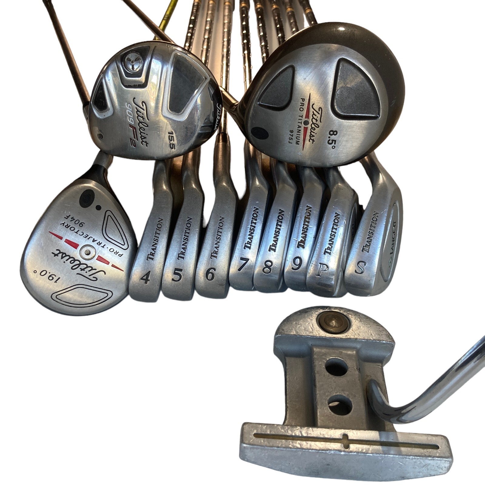 Club Set Stiff Flex Right Handed Titleist Woods