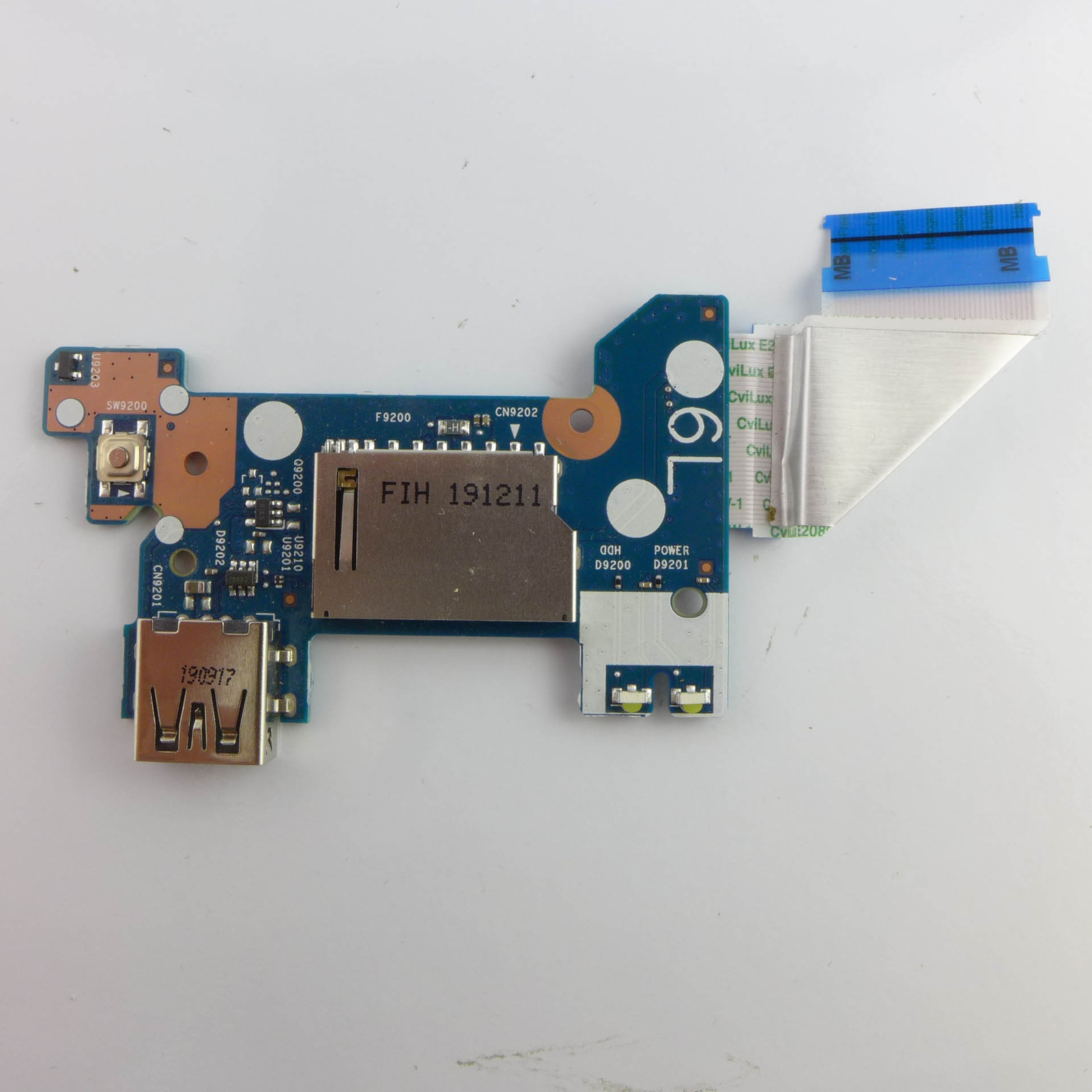 ORIGINAL HP 14-ck 14-ck2001no Power Button Board  USB Start Taste ✅