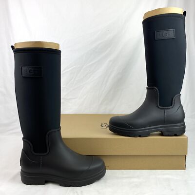 UGG Droplet Tall Waterproof Boots In Black (1151350) - Women's US Size 7