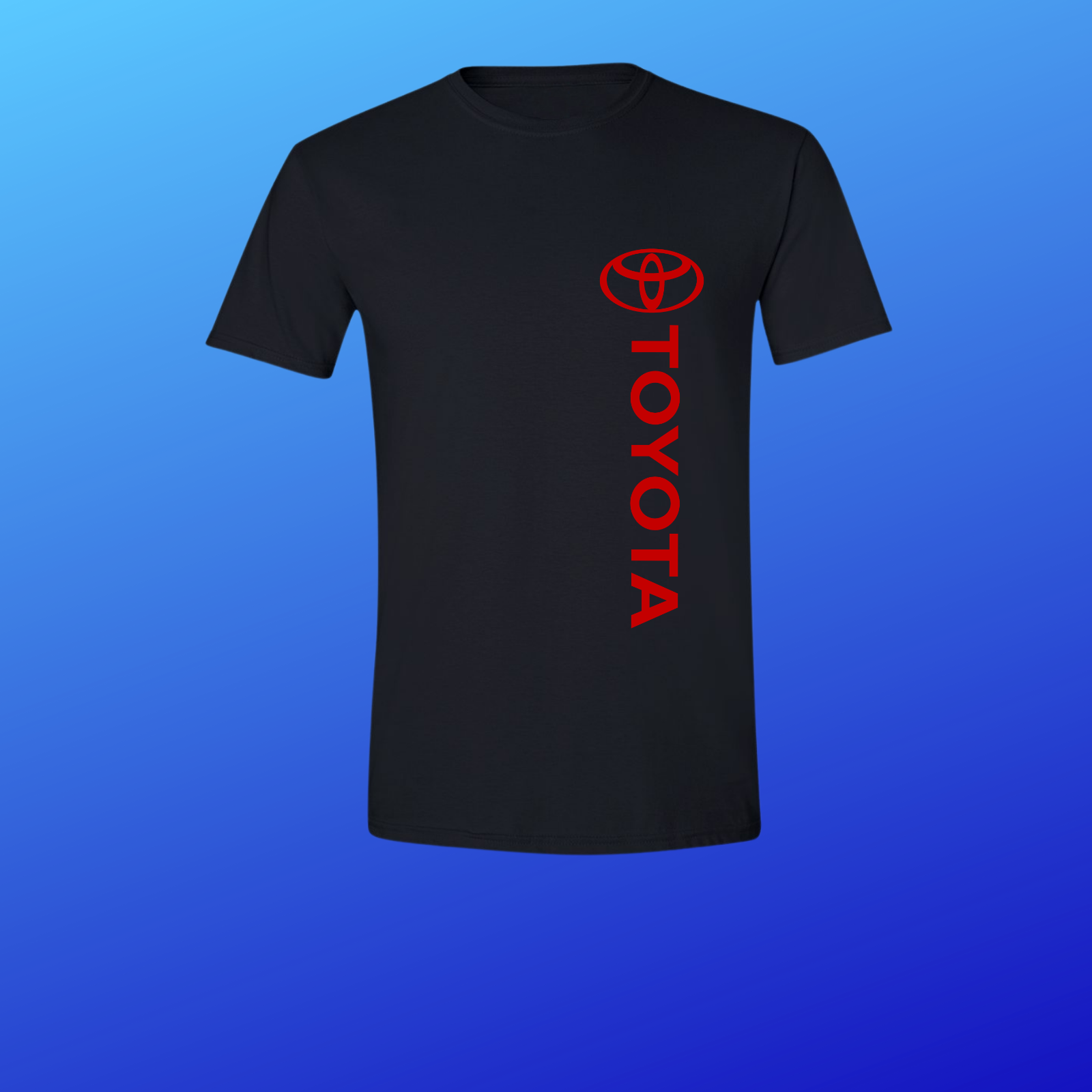 Toyota Logo T-Shirt Tundra Tacoma Scion Supra 4 Runner with FREE DECAL!!