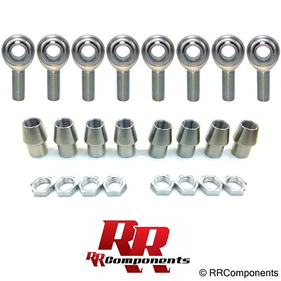 5/8-18 Thread x 5/8 Bore 4-Link Rod Ends Heim Joints Fits ( 1-3/8 x .120 Tube )
