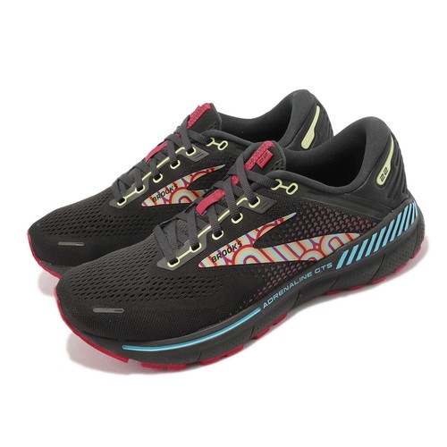 

Мужские спортивные кроссовки Brooks Adrenaline GTS 22 Disco Black Blue 1103661D-086, Черный, Adrenaline Gts 22