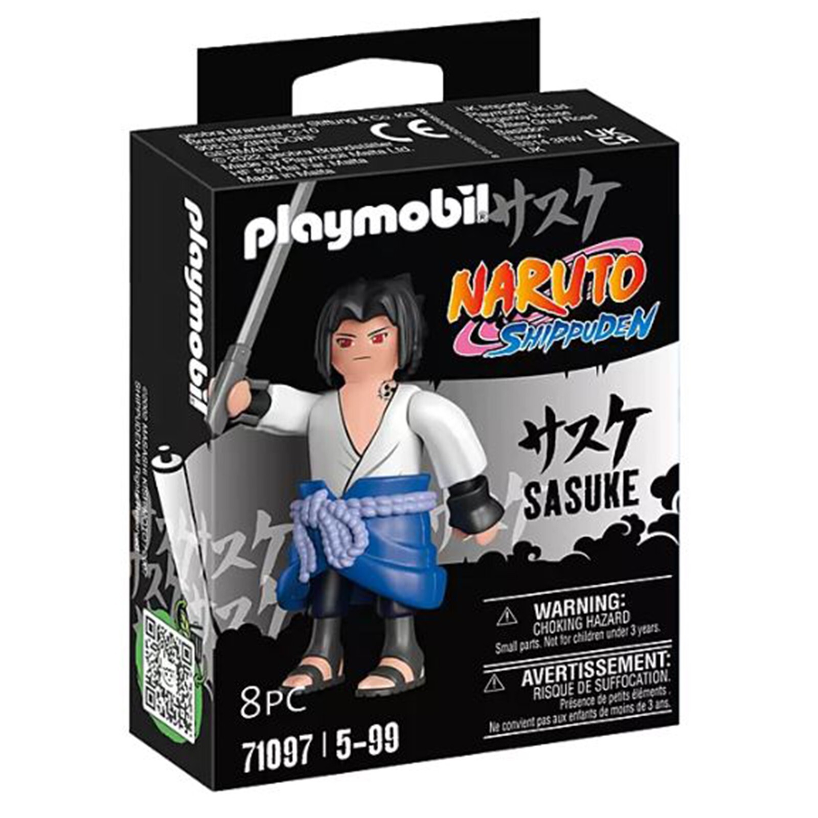 Игровой набор Playmobil Naruto Shippuden Sasuke Building Set 71097 НОВЫЙ В НАЛИЧИИ