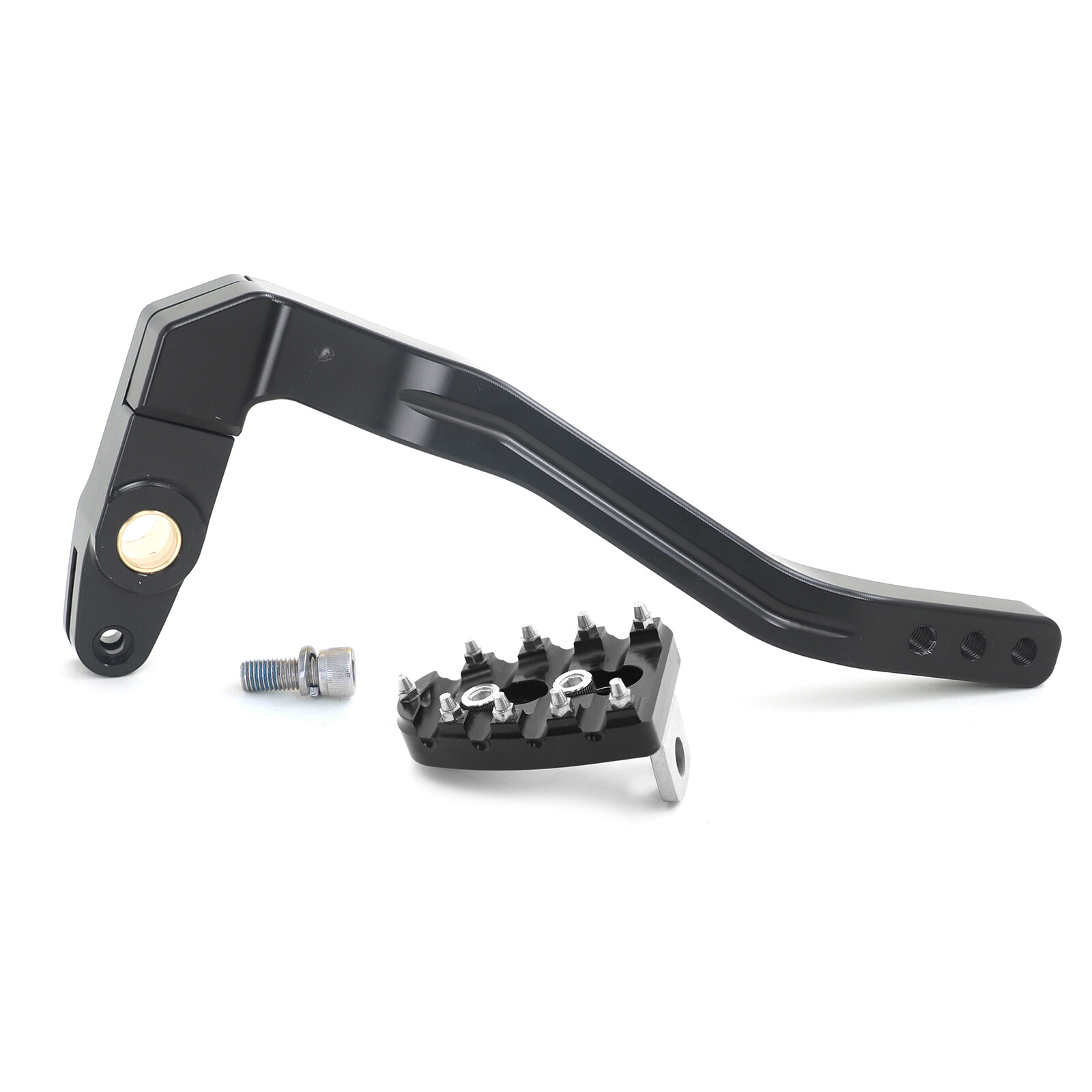 Brake Lever Arm Peg Pedal Kit for Harley Dyna 1991-2017 FXDL