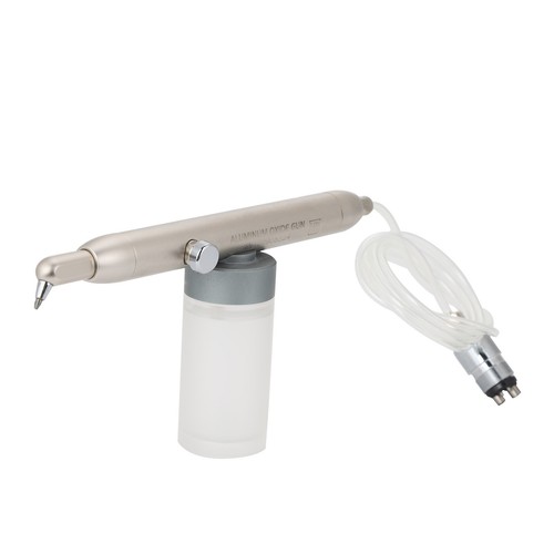 Dental Air Polisher Abrasion Microetcher Sandblasting Teeth Polishing Gun 2H/4H