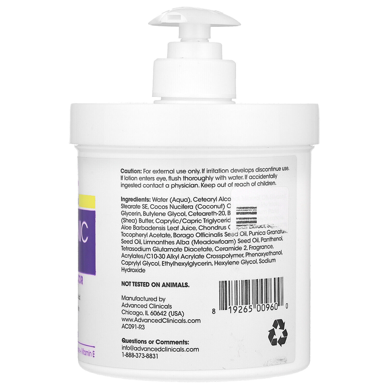 Hyaluronic Acid, Instant Skin Hydrator, 1 lb (16 oz)