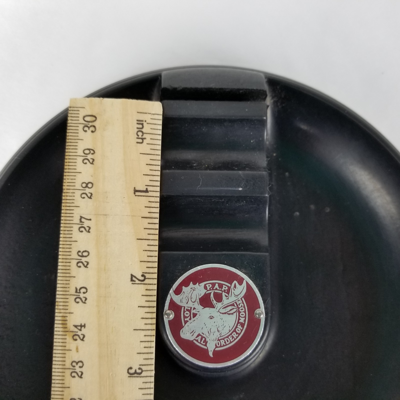 Vintage Moose Lodge Cigar Ashtray by The Master Tray Daka-Ware Chicago Plastic