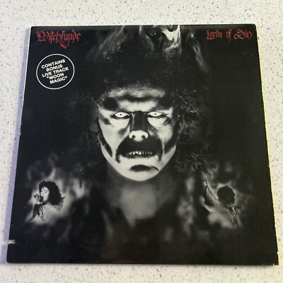 Witchfynde Lords Of Sin Uk Vinyl Record Lp