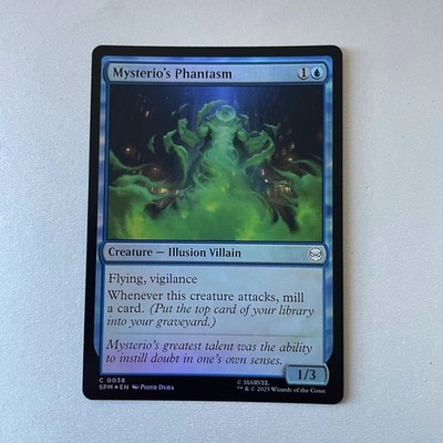 Magic the Gathering Marvel Spider Man #38 Mysterio's Phantasm Foil