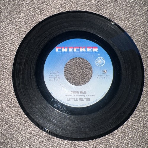 Little Milton Poor Man / So Blue 45 Checker