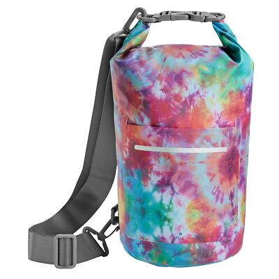 Waterproof Floating Dry Bag with Exterior Zippered Pocket for Kayaking, Rafting Waterproof-Floating-Dry-Bag-  main image 4