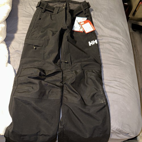 HellyHansen スノーボードパンツ 黒 Lサイズ Helly Hansen 子供用スキースノーボードパンツ 黒 - メルカリ