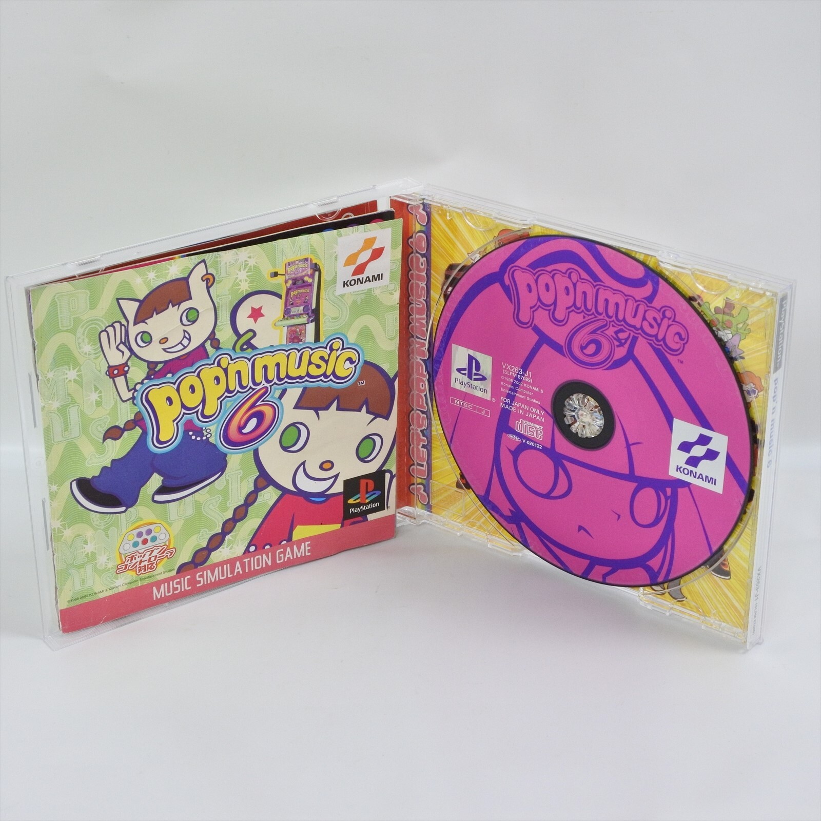 POP'N MUSIC 6 Popn PS1 Playstation For JP System ccc p1 | eBay