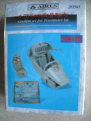 Aires 1/32 2050 A-7E Corsair II Early Cockpit Set for Trumpeter Kit