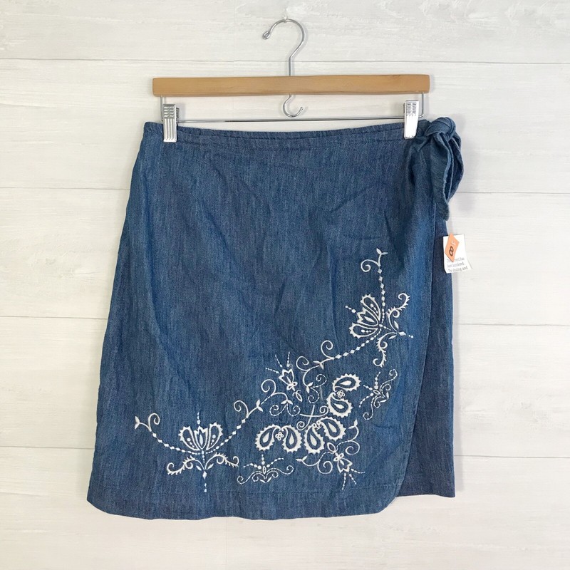 Jupe-short Vintage Hairston Roberson - Taille 8 - Denim 100% Coton - Très Bon état