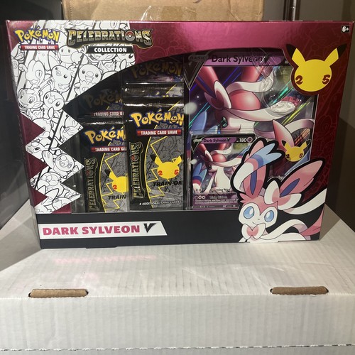 海外限定　Celebrations Dark Sylveon V Box　ポケカ Pokémon TCG: Celebrations Collection (Dark Sylveon V