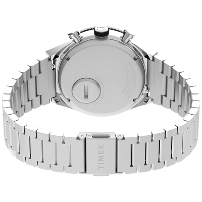 TIMEX TIMEX Q GMT CHRONOGRAPH 40MM WHITE SS