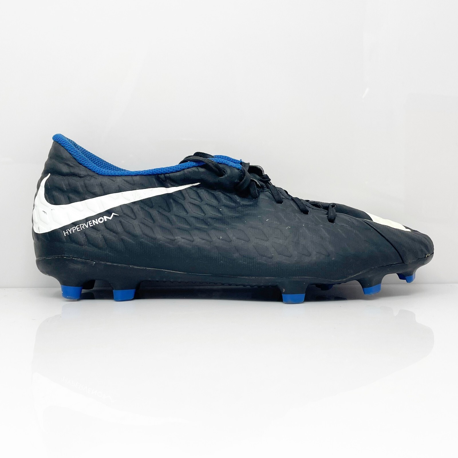 

Черные футбольные бутсы Nike Mens Hypervenom Phade III 852547-002, размер 11, Черный, Hypervenom Phade III