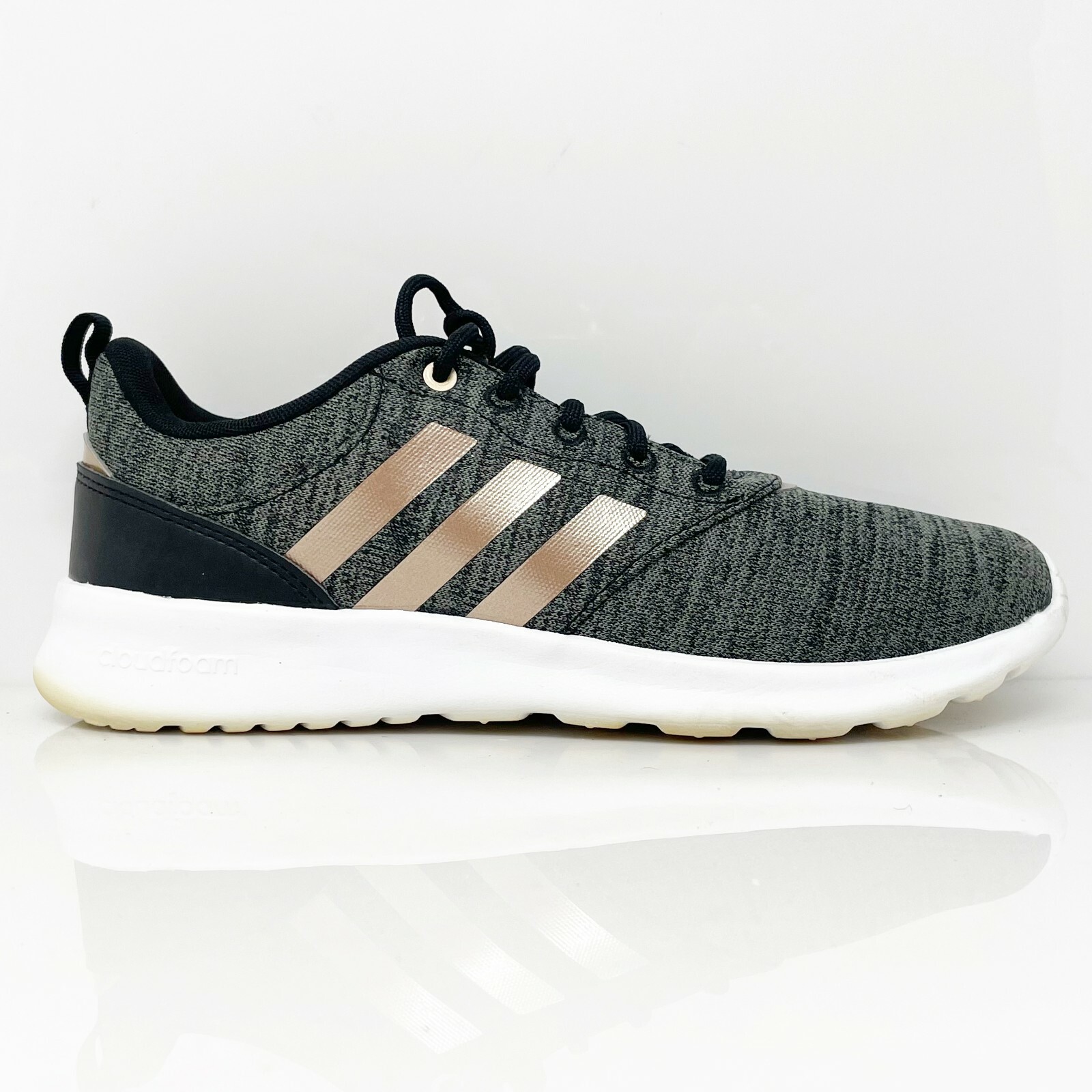 

Adidas Женские кроссовки QT Racer 2 FV9624 Серые кроссовки Размер 8.5, Серый, QT Racer 2