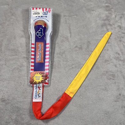 Vintage Foxtail Sonic Klutz Toy 80s Long Tail Baseball Flying Outdoor NEW SEALED