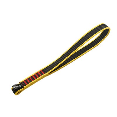 22kn Webbing Strap High Strength Protective Rock Climbing Short Webbing S Yellow