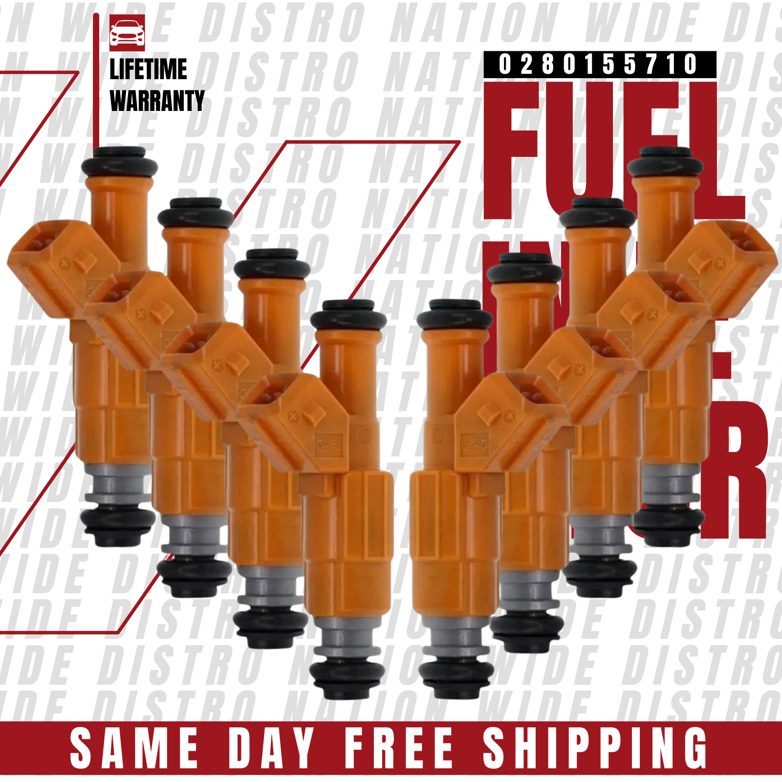 TEST REPORT Bosch Fuel Injectors 8PC Set for 1994-1998 Lincoln Town Car 4.6L V8