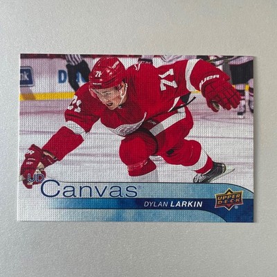 2016 Upper Deck Series 1 #C32 Dylan Larkin UD Canvas 