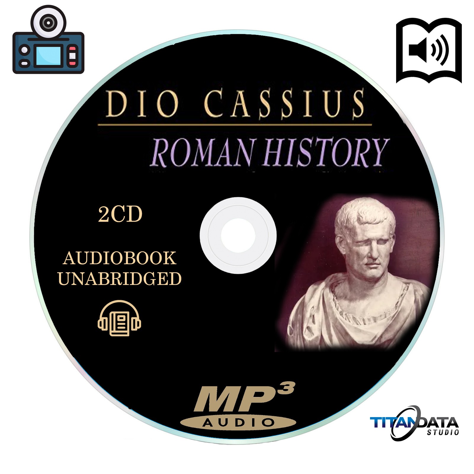 DIO CASSIUS  ROMAN HISTORY  - MP3 - 2 CD UNABRIDGED