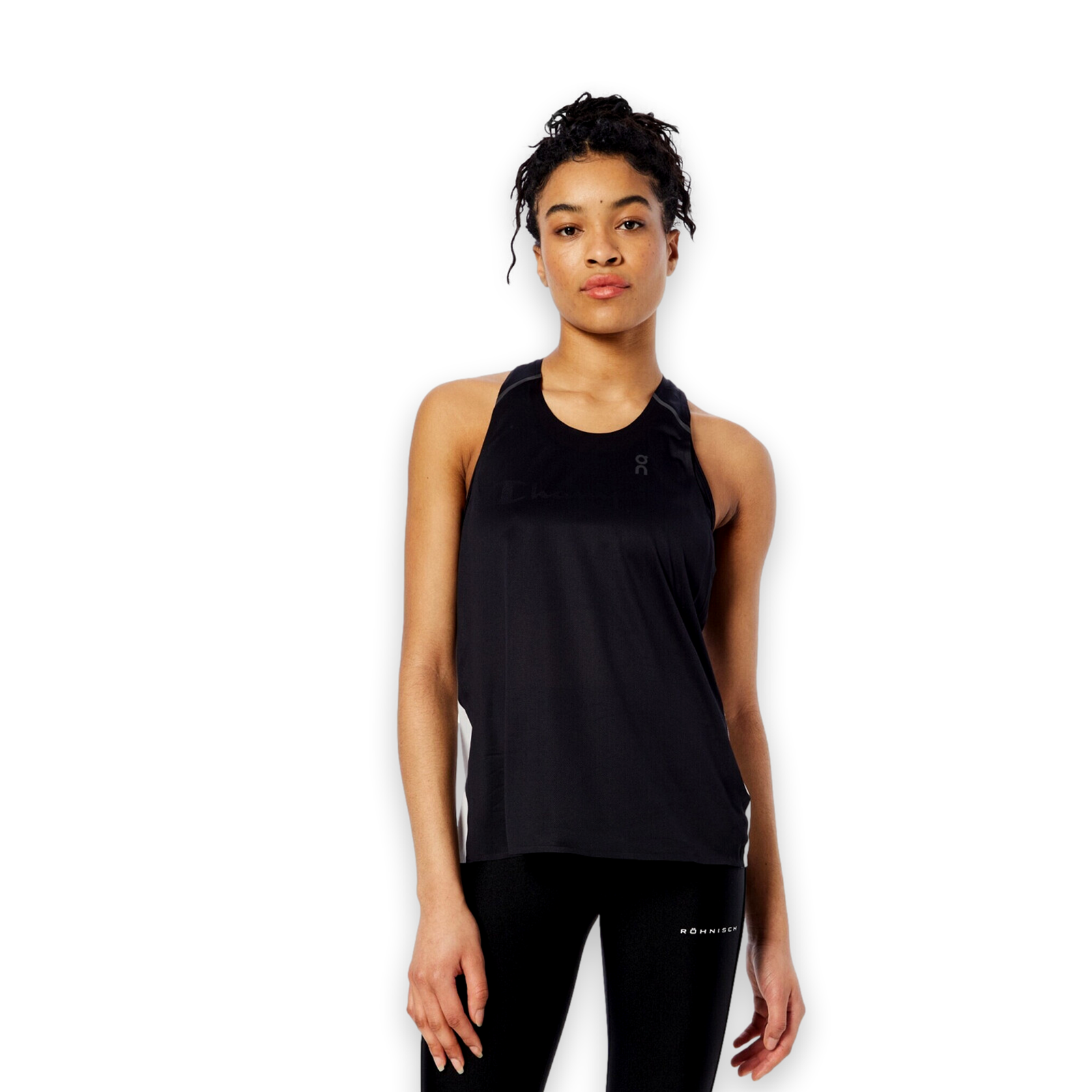 定番のお歳暮 On Tank-T Women's Running Sport Black Tank T-shirts 208 その他