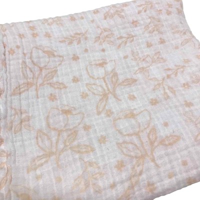 Peach Orange Cotton Flower