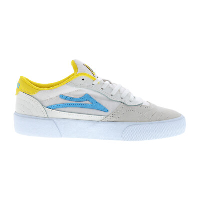 

Lakai Cambridge SMU Pacifico Clara Mens White Skate Inspired Sneakers Shoes, Белый, Lakai Cambridge SMU