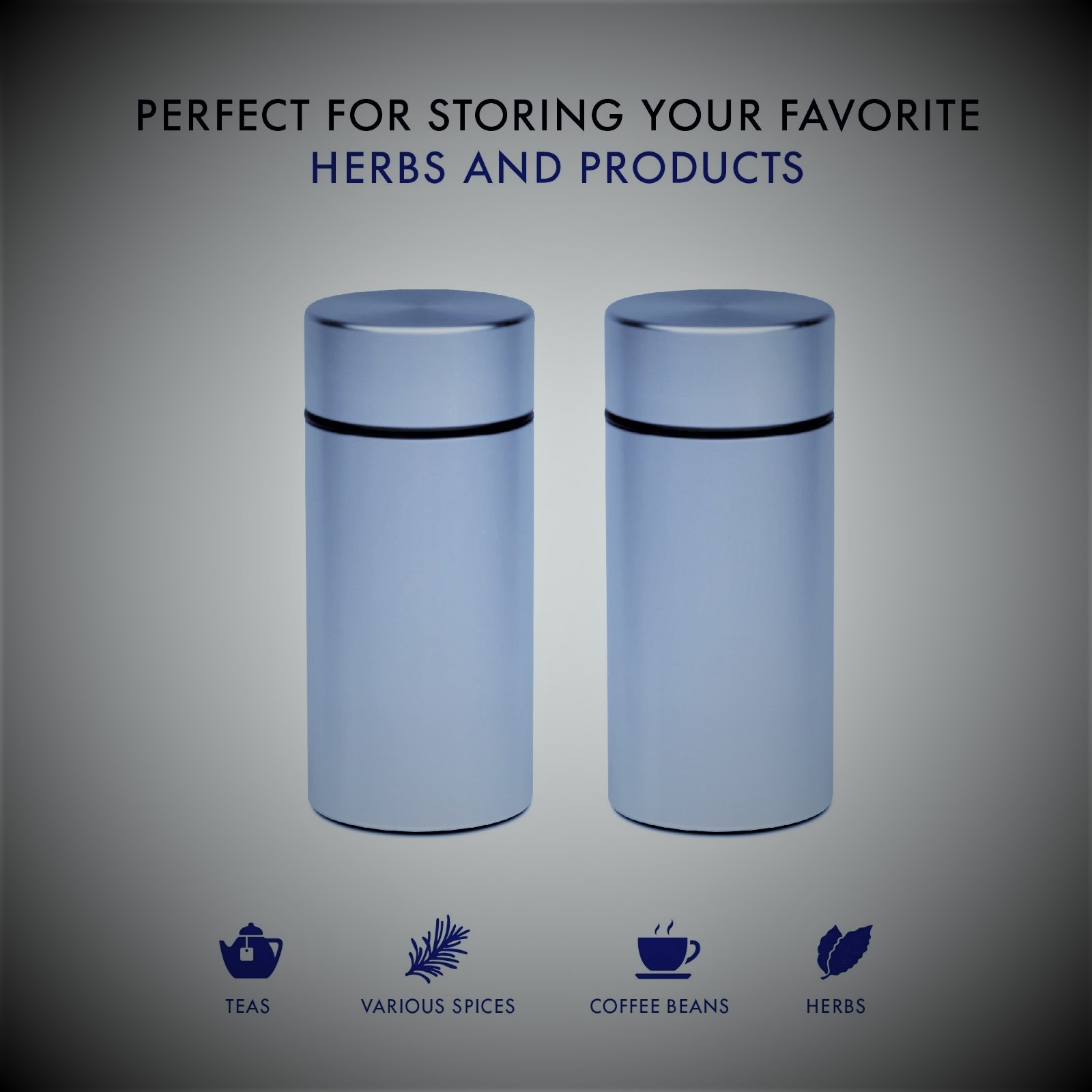 2pc Airtight Waterproof Smellproof Container pipe hitter CAMPING no weeds