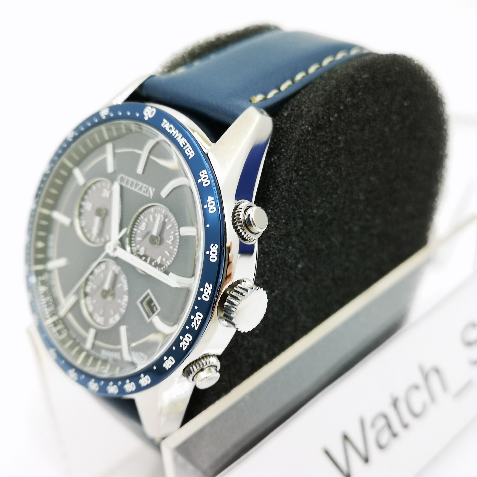 Pre-owned Citizen Collection Eco-drive Bl5490-09m Chronograph Men's Watch In Box